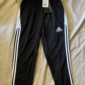 Adidas Men's black and white Condi Training Pant Size youth XL
